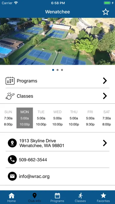 Tangkapan layar WRAC - Wenatchee