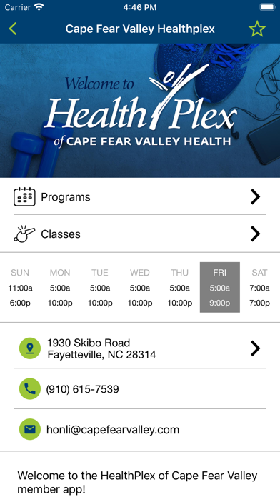 HealthPlex at Cape Fear Valley سکرین شاٹس