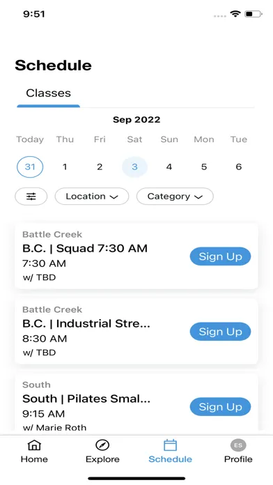 Screenshot di Courthouse Club Fitness