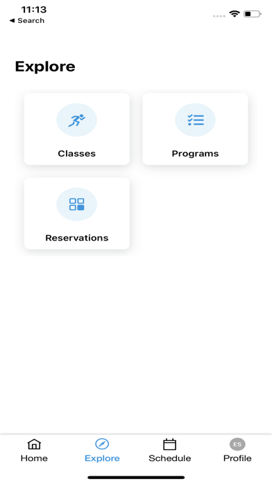 Captures d'écran de Los Cab Sports Club Portal