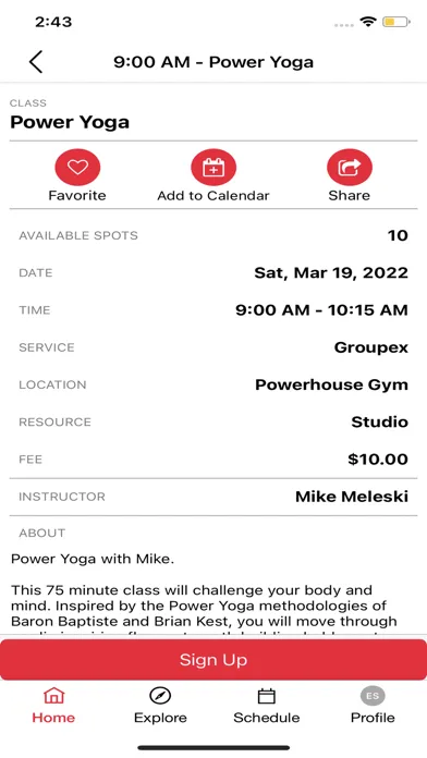 Zrzuty ekranu Powerhouse Gym Bville