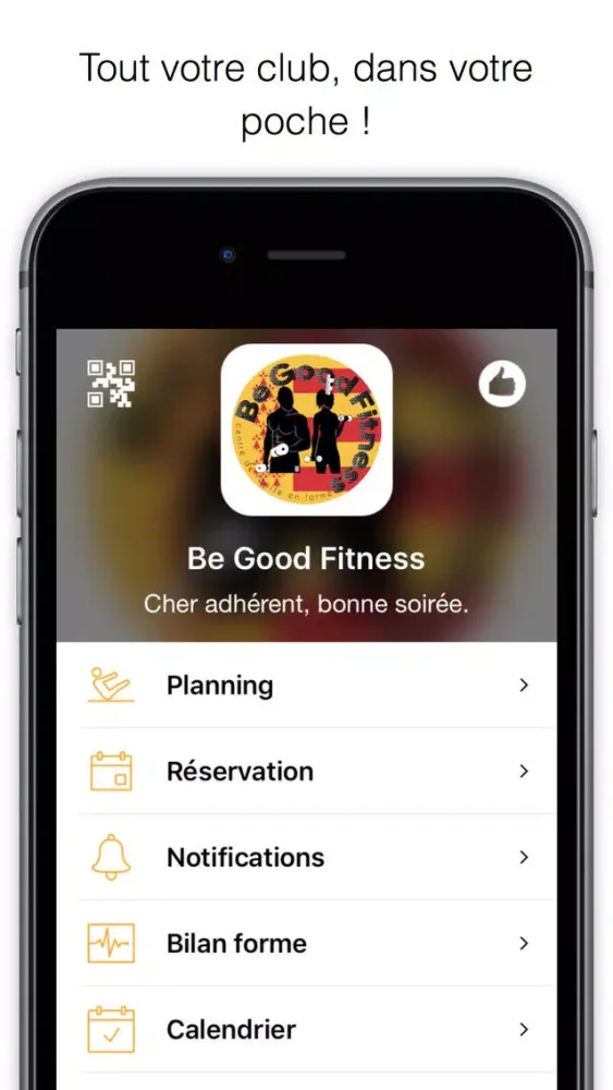 Capturas de tela do Be Good Fitness