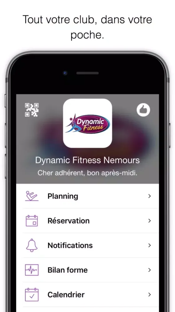 Zrzuty ekranu Dynamic Fitness Nemours