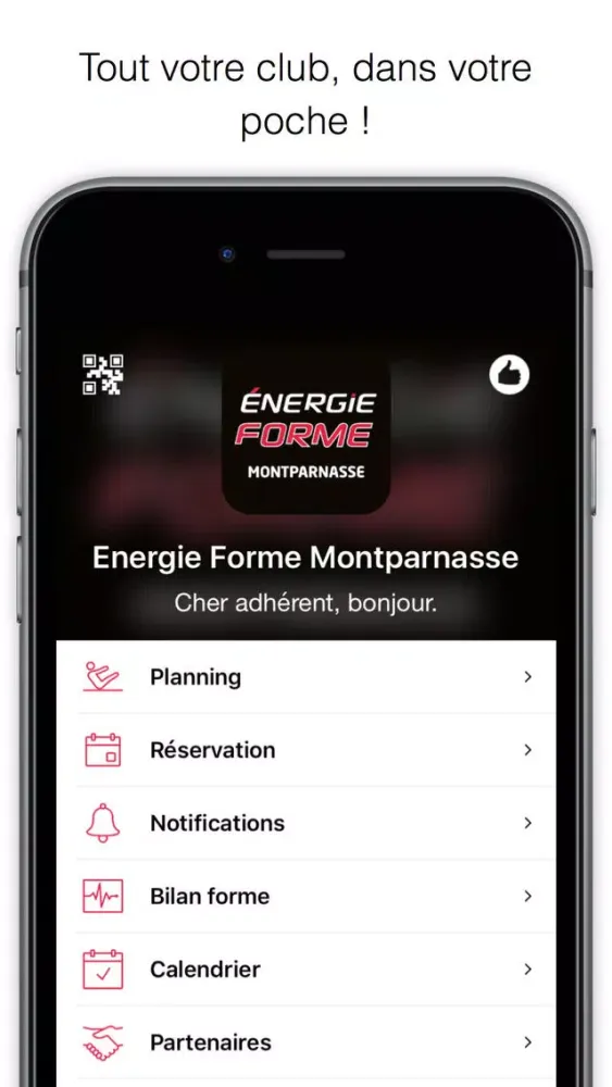 Capturas de tela do Energie Forme Montparnasse