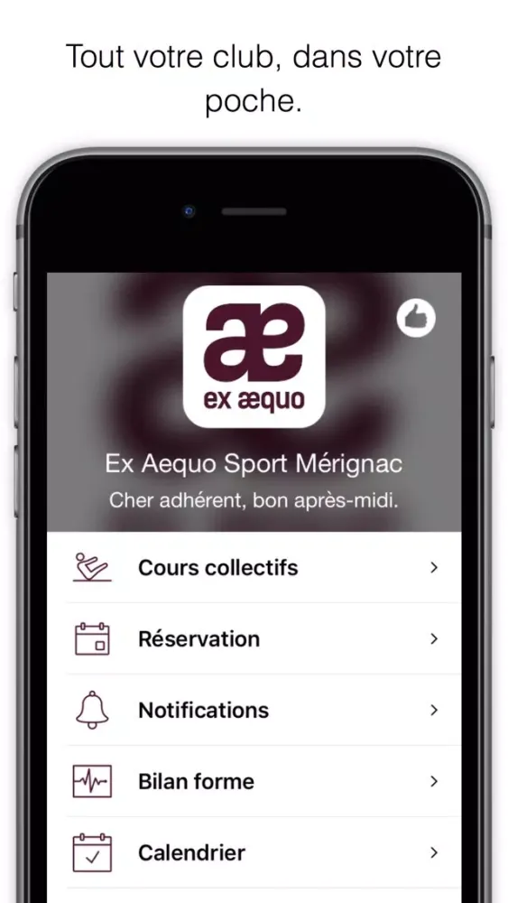 Ảnh chụp màn hình của Ex Aequo Mérignac