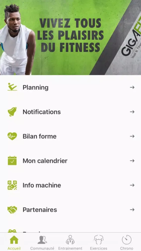 Capturas de pantalla de Gigafit Le Plessis Belleville
