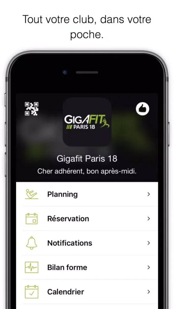 Gigafit Paris 18 سکرین شاٹس