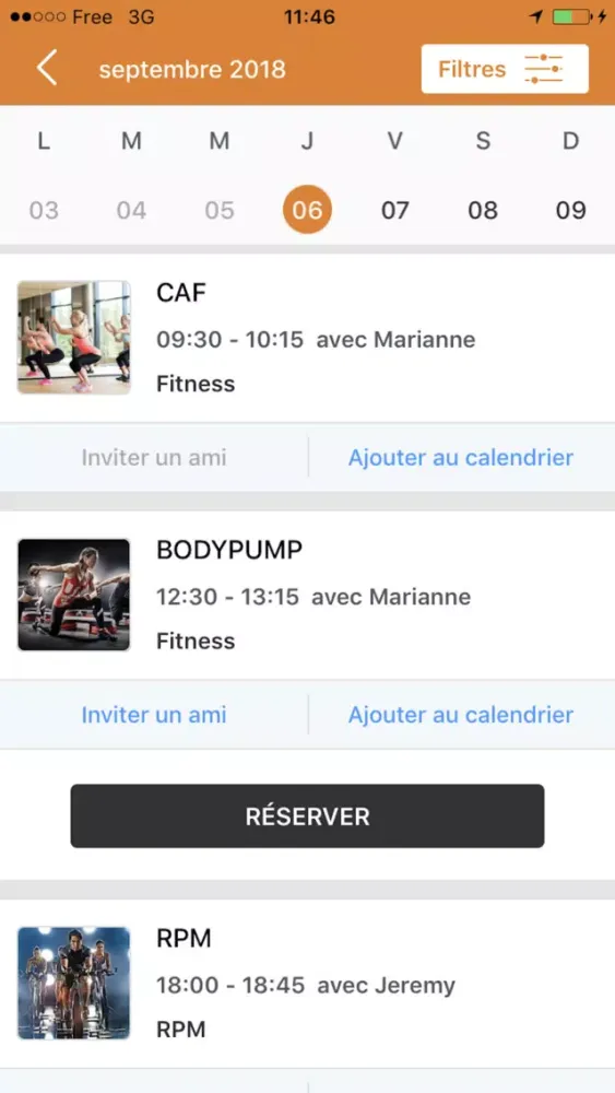 Appart Fitness Epernay سکرین شاٹس