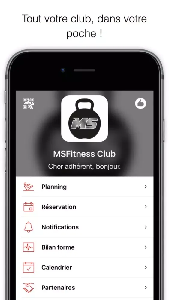 MSFitness Club Screenshots