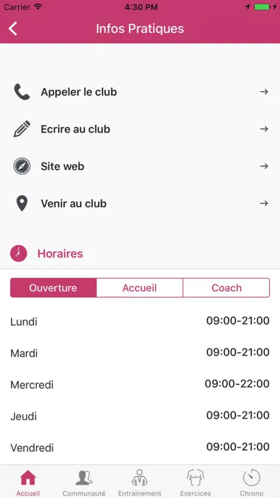 Yakha Sport France スクリーンショット