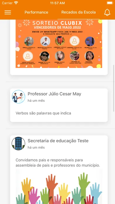CLUBEaluno para pais應用截圖