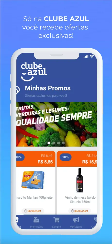 Capturas de pantalla de Clube Azul