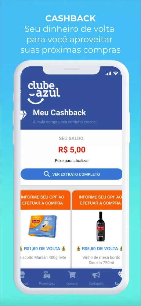 Capturas de pantalla de Clube Azul