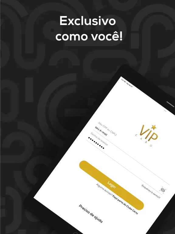 Vipcard Vantagens iPad 应用截图