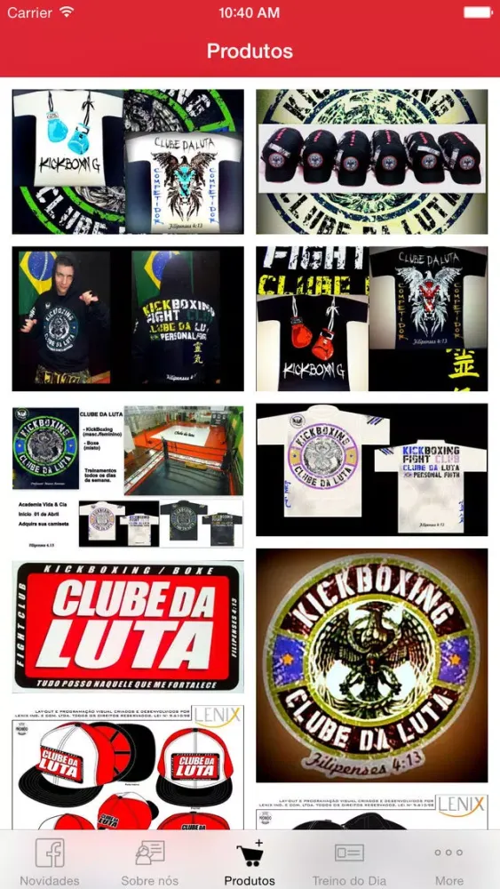 Capturas de pantalla de Clube da Luta