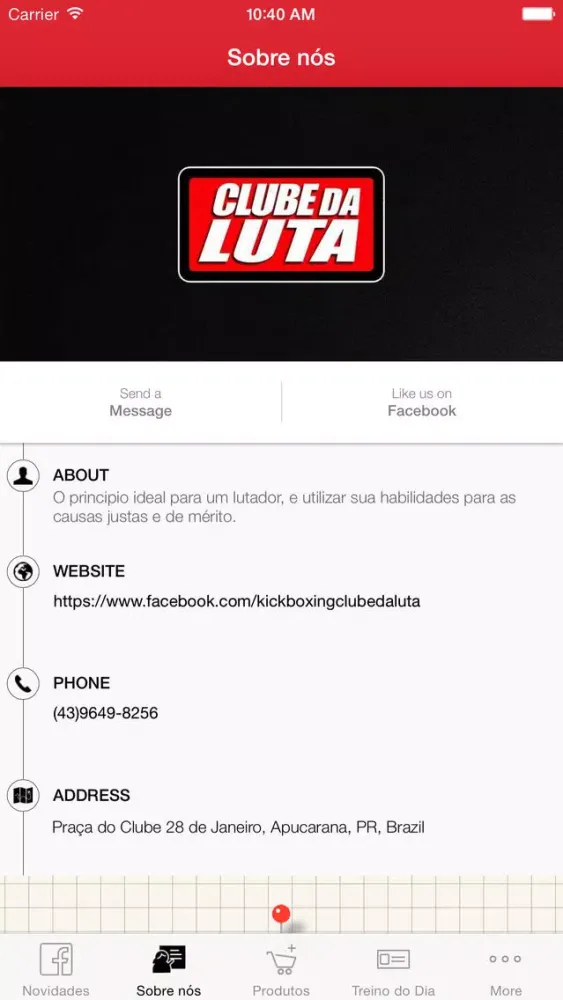 Capturas de pantalla de Clube da Luta