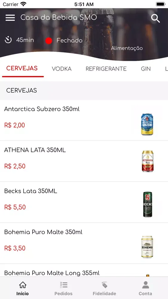 Ảnh chụp màn hình của Casa da Bebida SMO