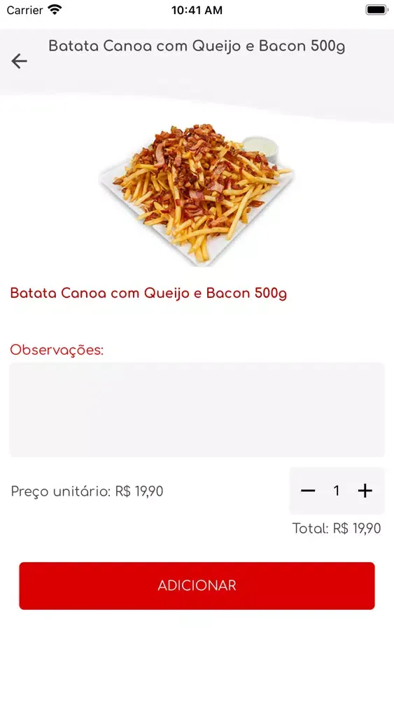 Zrzuty ekranu Restaurante Mais Sabor