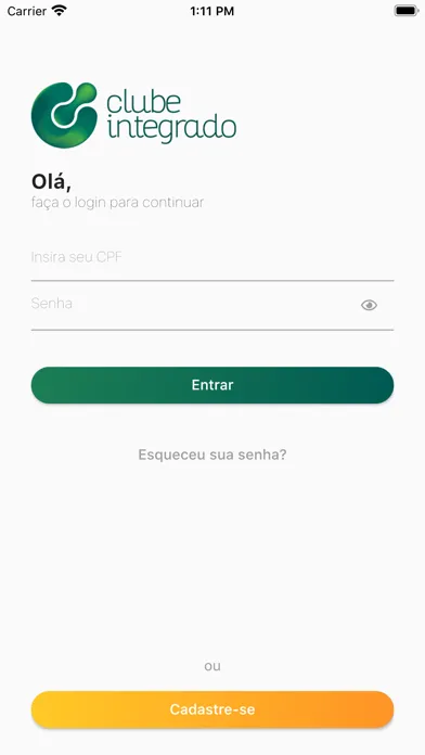 Clube Integrado Fidelização Screenshots