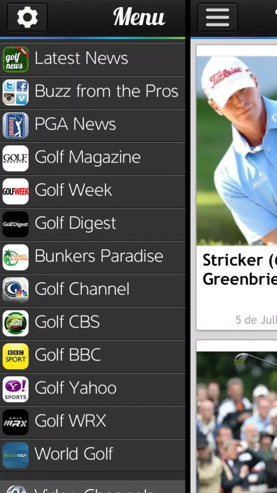 تصاویر Golf News Pro