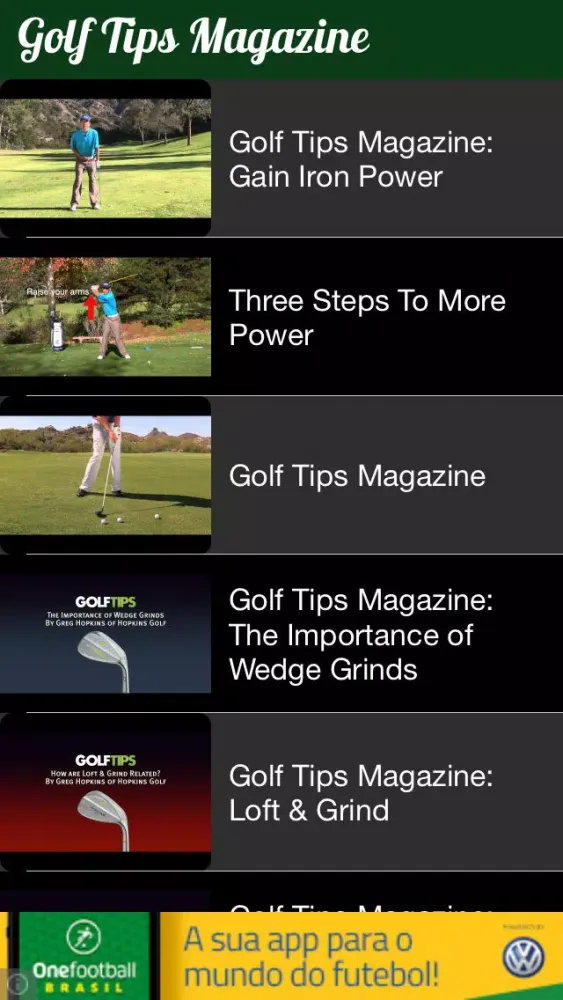تصاویر Golf News Pro