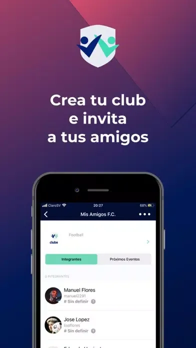Clubes Screenshots