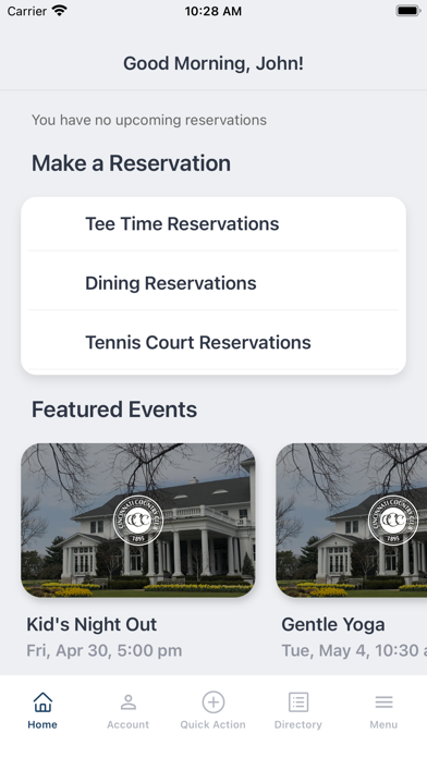 Capturas de pantalla de Cincinnati Country Club
