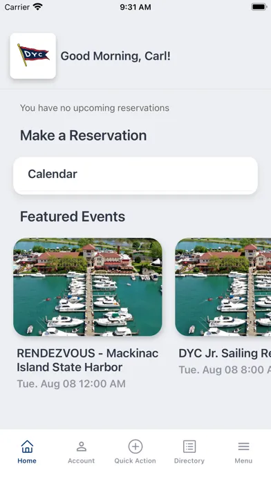 Detroit Yacht Club স্ক্রিনশট