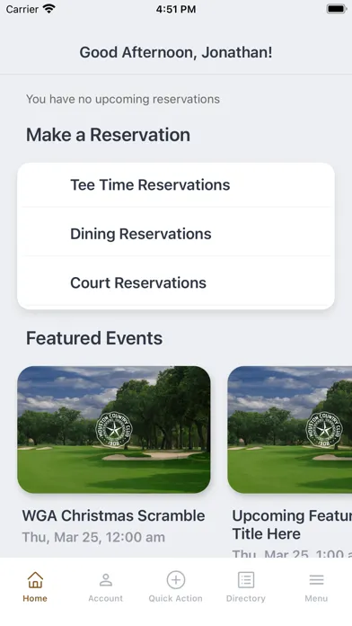 Screenshot di Houston Country Club