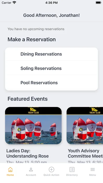 Screenshot di The Long Beach Yacht Club