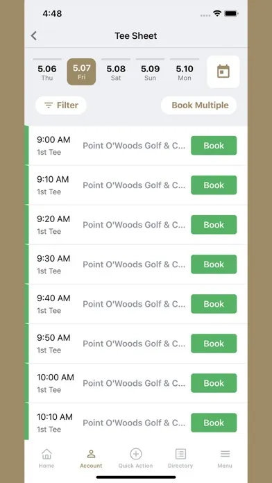 Capturas de pantalla de Point O Woods Golf & CC