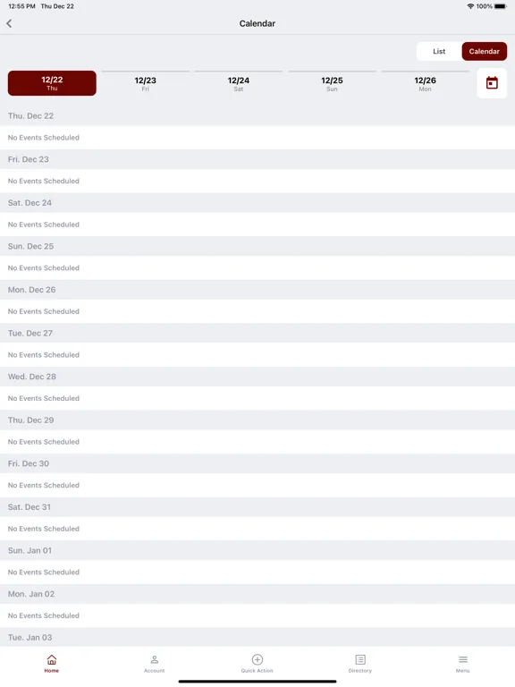 Red Rocks Country Club iPad  স্ক্রিনশট