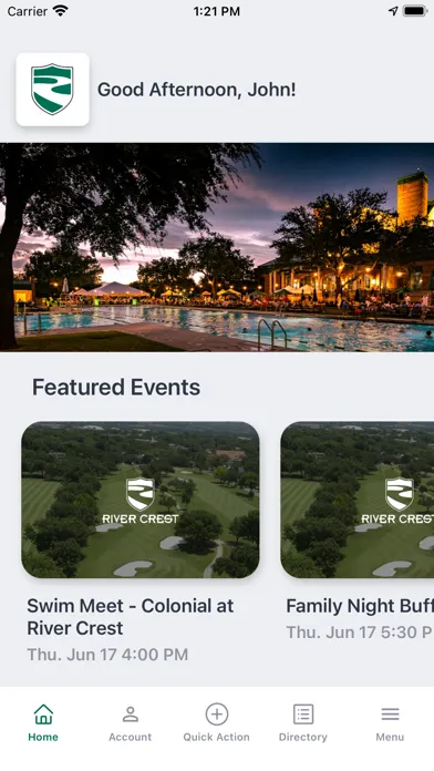River Crest Country Club سکرین شاٹس