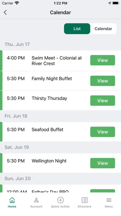 River Crest Country Club سکرین شاٹس