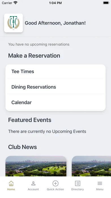 Town & Country Club سکرین شاٹس