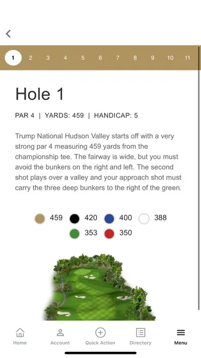 Скриншоты Trump Golf Hudson Valley