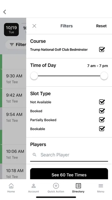 Trump Golf Bedminster スクリーンショット