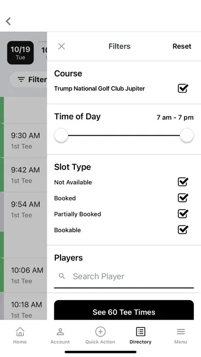 Capturas de tela do Trump Golf Jupiter