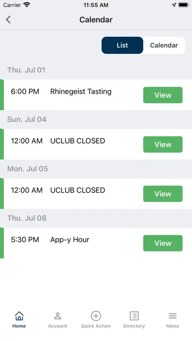University Club Of Cincinnati Screenshots