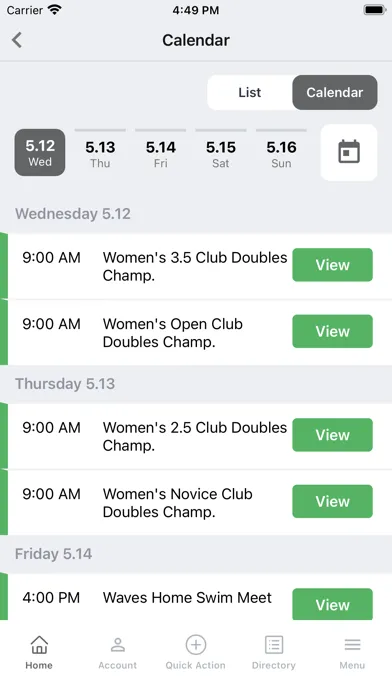 Tangkapan layar Westwood Country Club TX