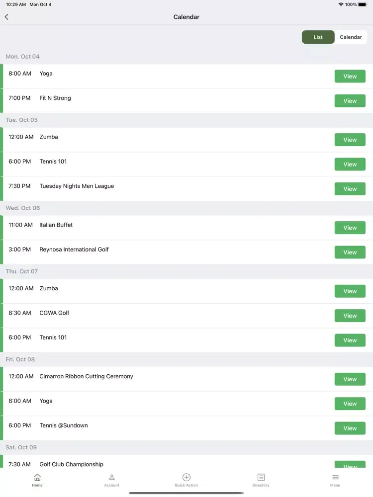 Cimarron CC iPad  Screenshots