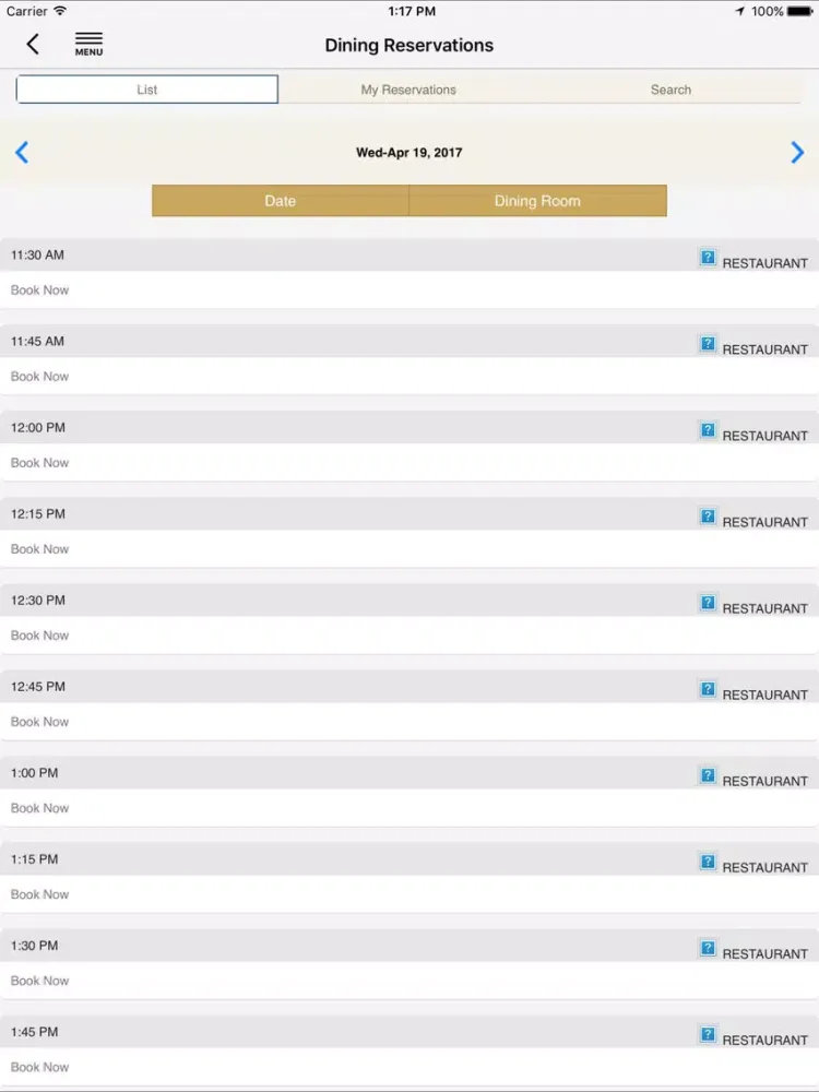 Manhattan Country Club iPad  স্ক্রিনশট