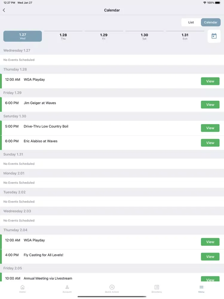 Скриншоты The Amelia Island Club iPad 