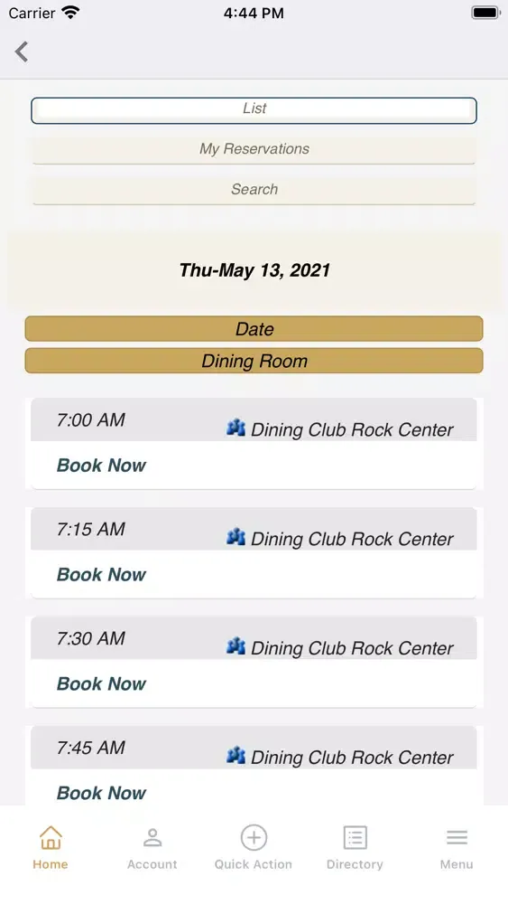 Dining Club Rockefeller Center應用截圖