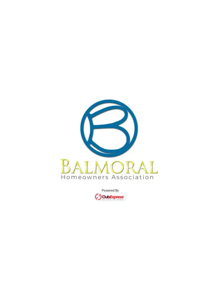 Balmoral Homeowners Assoc. iPad 应用截图