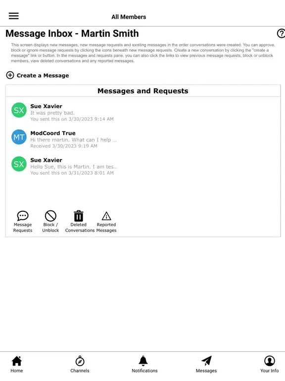 Capturas de pantalla de Phi Sigma Phi iPad 