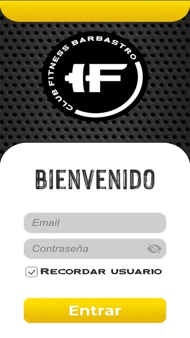 Capturas de pantalla de club fitness Entrenamientos