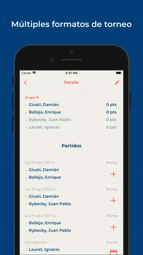 Screenshot di Clubi