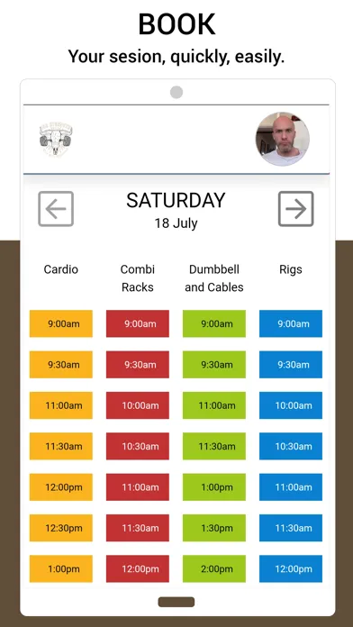 Capturas de pantalla de 180 Degrees Fitness