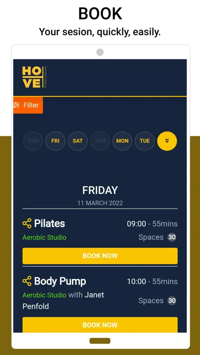 Hove Fitness And Squash سکرین شاٹس